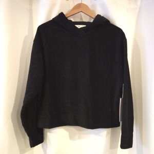 Tavi Brushed Rib Pullover Sweater - Black - S
